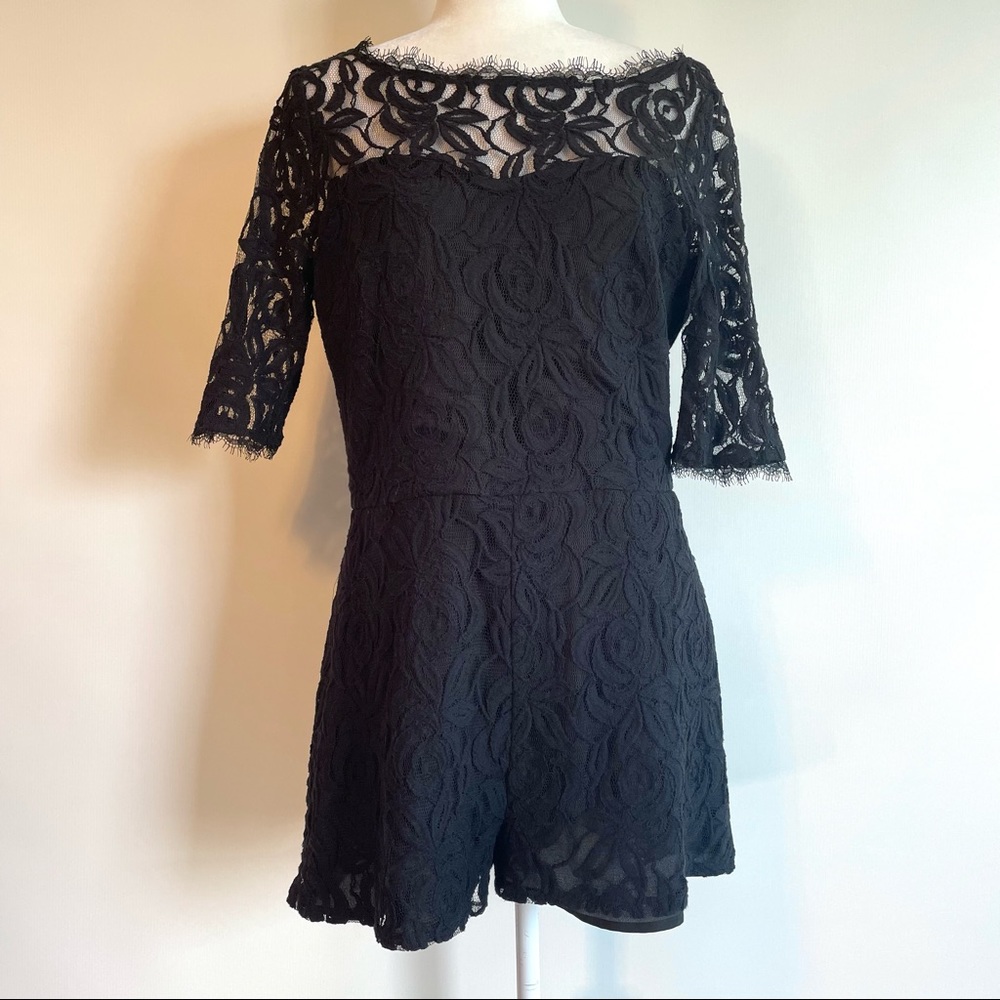 BCBGeneration Lace Romper